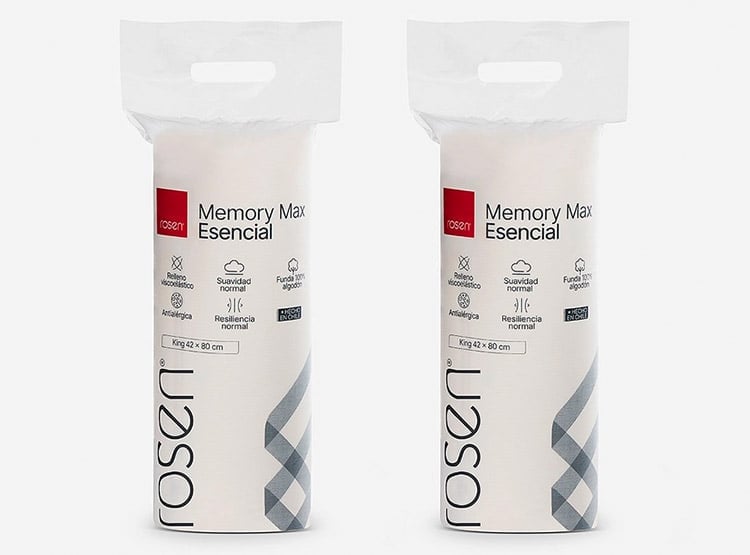 SET X2 ALMOHADA ROSEN MEMORY MAX ESENCIAL KING - 2