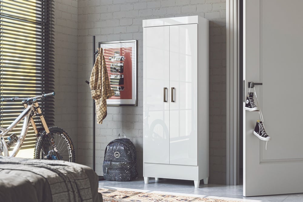 ROPERO RIPLEY HOME FIT 2 PUERTAS BLANCO - 1
