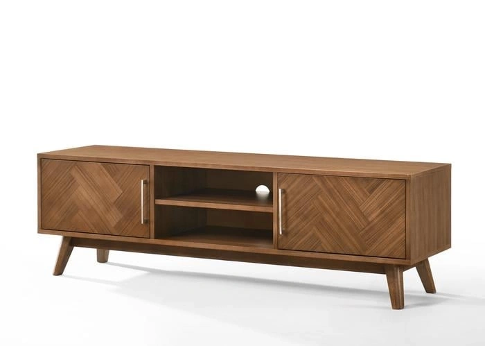MESA DE TV RIPLEY HOME CENTURY MARRÓN HASTA 65" - 2