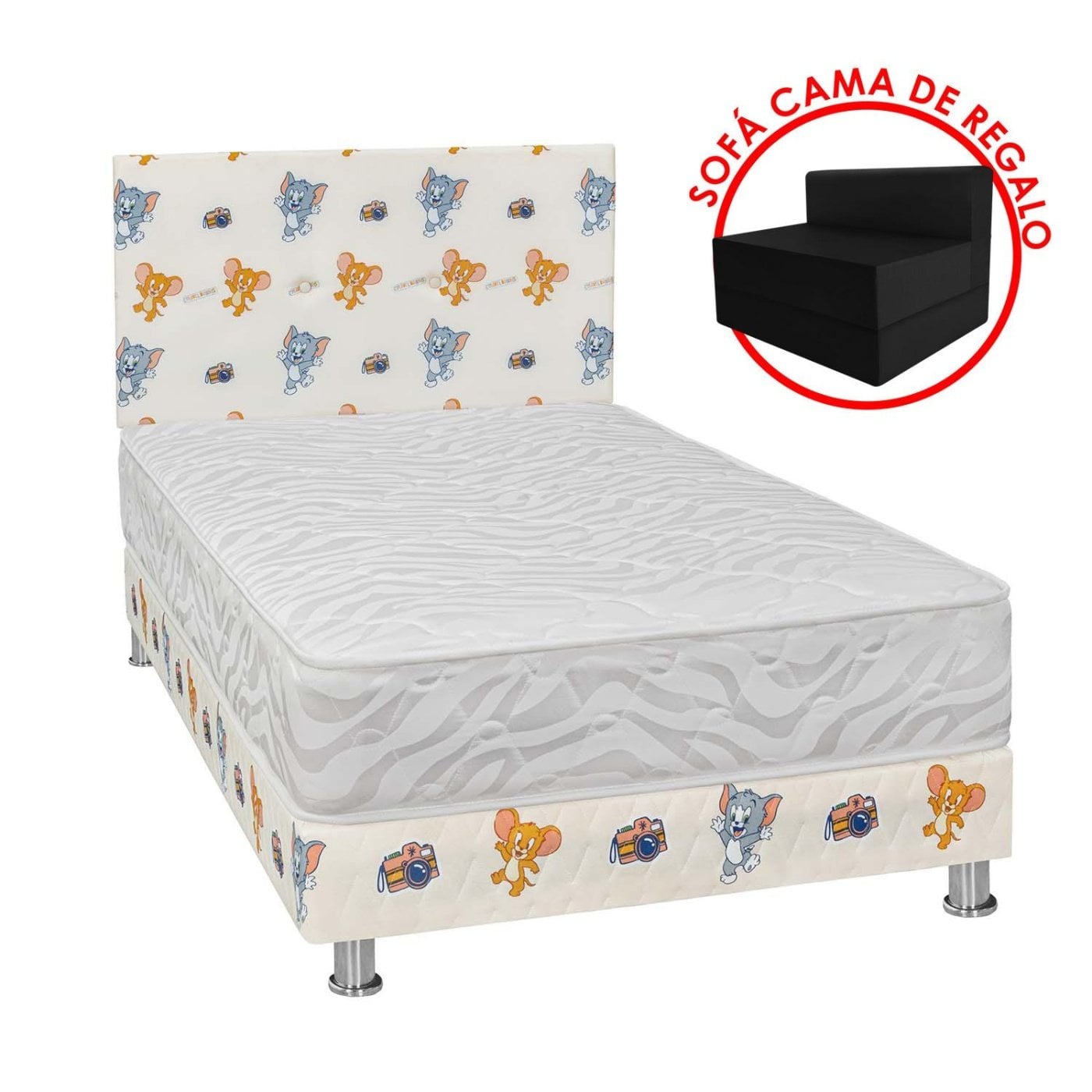DORMITORIO AMERICANO FORLI TOM & JERRY 1.5 PLAZAS - 1