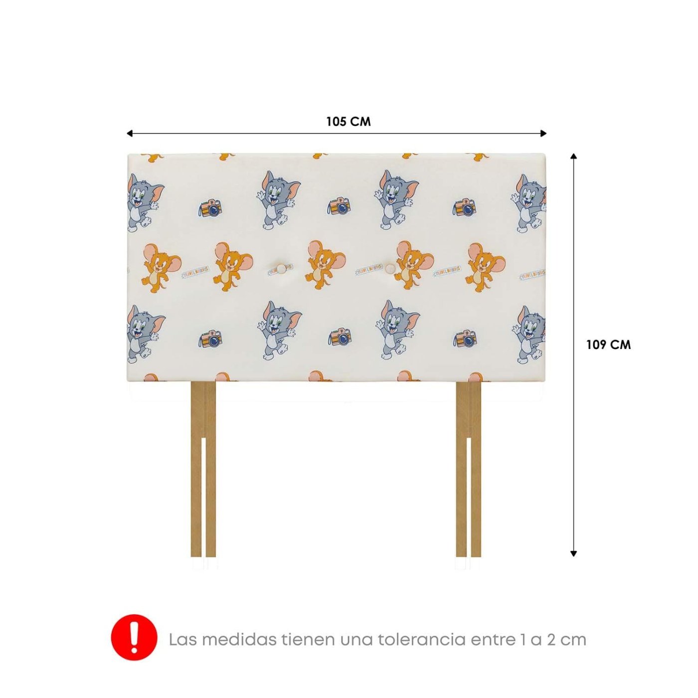 DORMITORIO AMERICANO FORLI TOM & JERRY 1.5 PLAZAS - 7