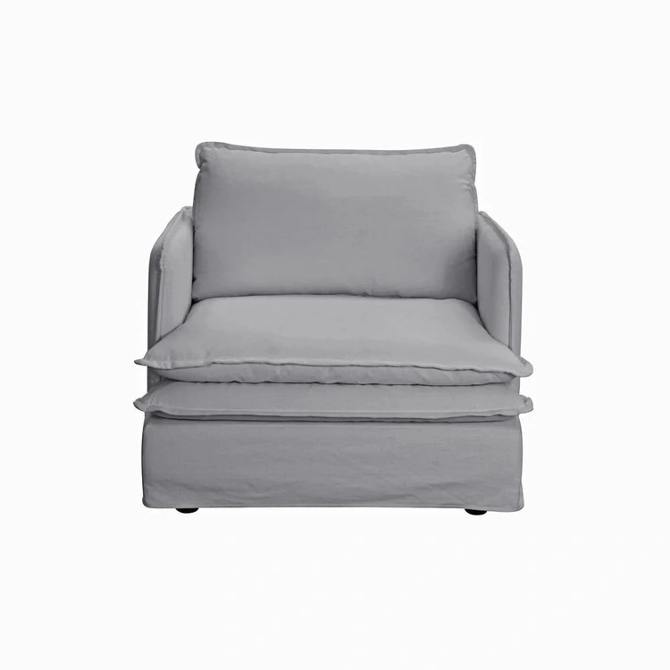 SILLÓN MAISON LINETT LILLE GRIS - 2