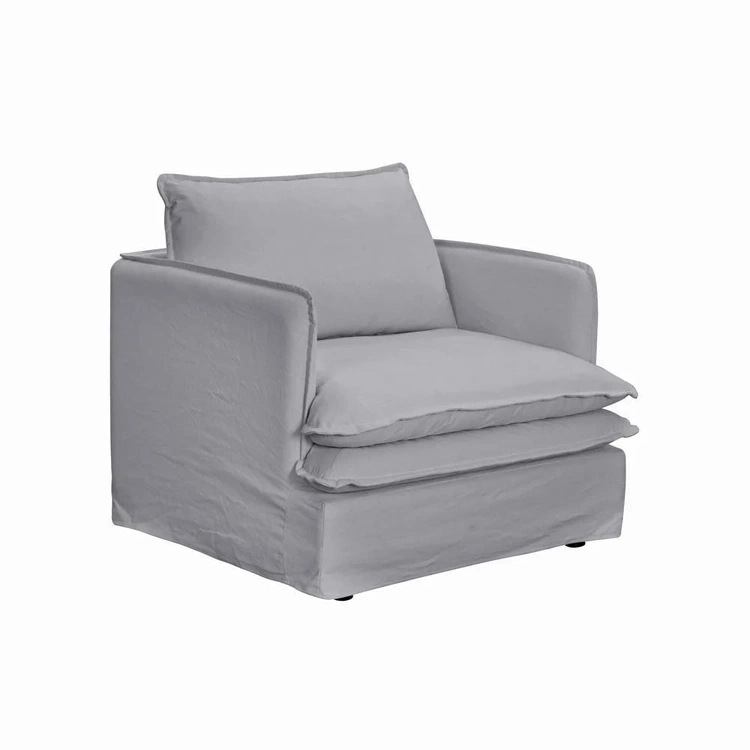 SILLÓN MAISON LINETT LILLE GRIS - 4