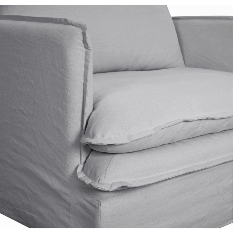 SILLÓN MAISON LINETT LILLE GRIS - 6