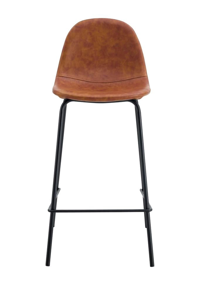 SILLA DE BAR RIPLEY HOME INDUSTRIAL MADERA CAMEL - 1