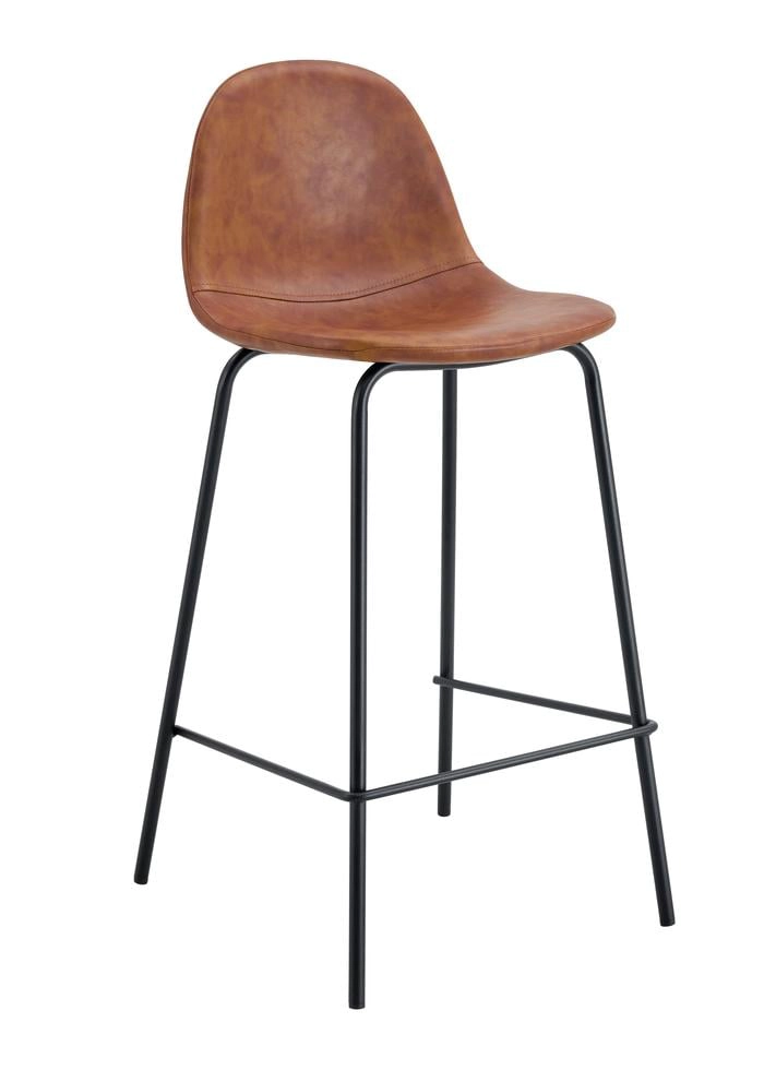 SILLA DE BAR RIPLEY HOME INDUSTRIAL MADERA CAMEL - 4