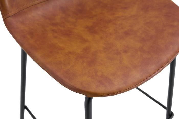 SILLA DE BAR RIPLEY HOME INDUSTRIAL MADERA CAMEL - 7