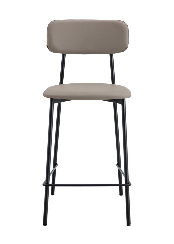 SILLA DE BAR RIPLEY HOME MINMAL MADERA TAUPE - 1