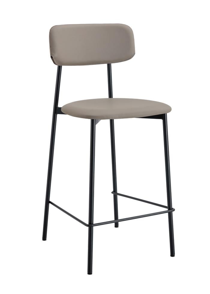 SILLA DE BAR RIPLEY HOME MINMAL MADERA TAUPE - 4