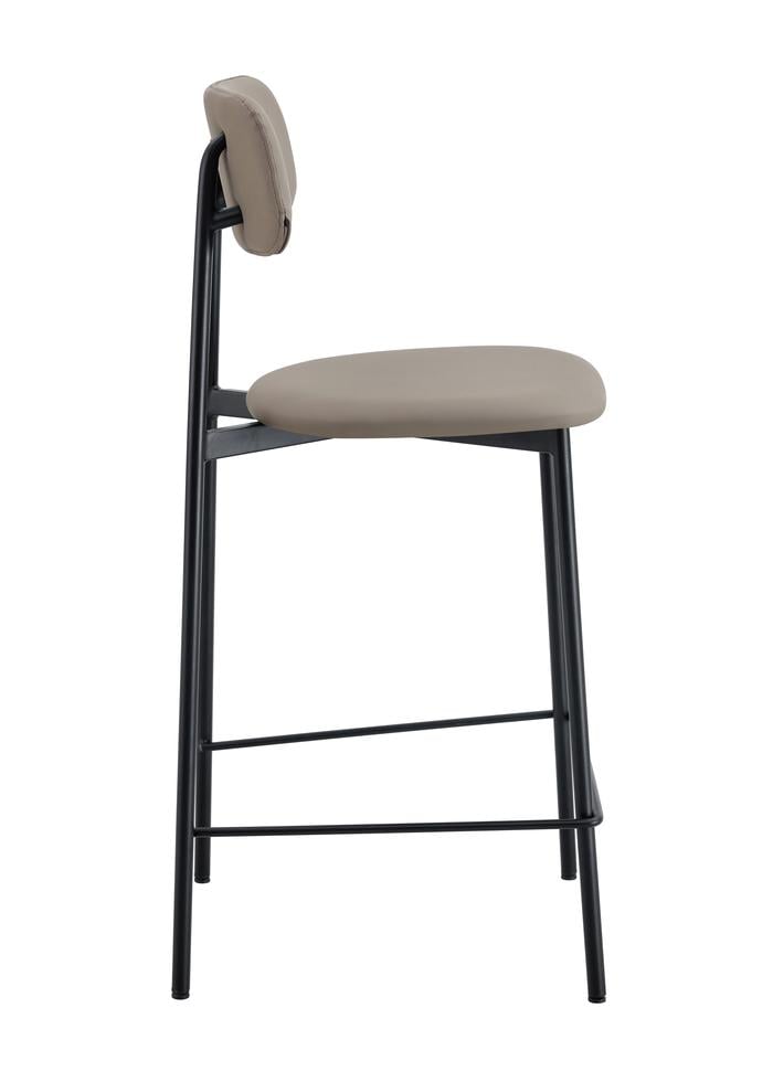 SILLA DE BAR RIPLEY HOME MINMAL MADERA TAUPE - 5