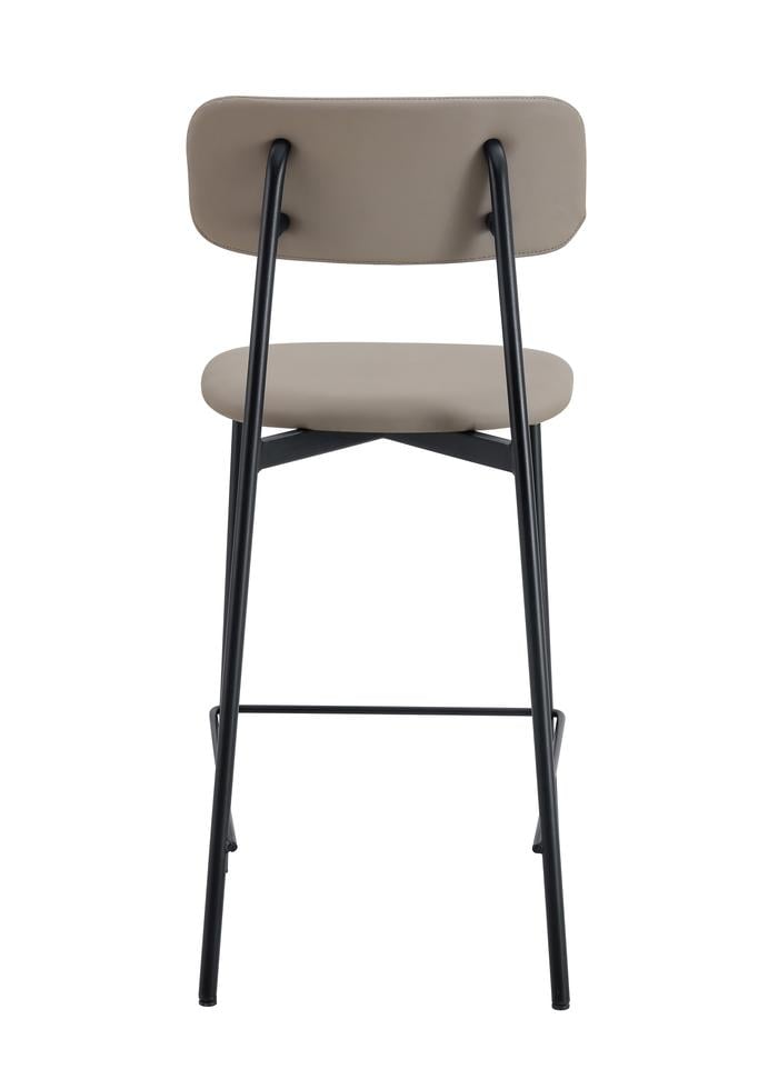 SILLA DE BAR RIPLEY HOME MINMAL MADERA TAUPE - 6