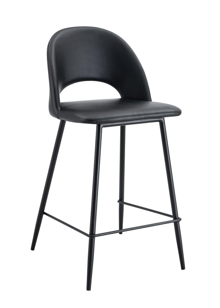 SILLA DE BAR RIPLEY HOME INDUSTRIAL MADERA NEGRO - 4