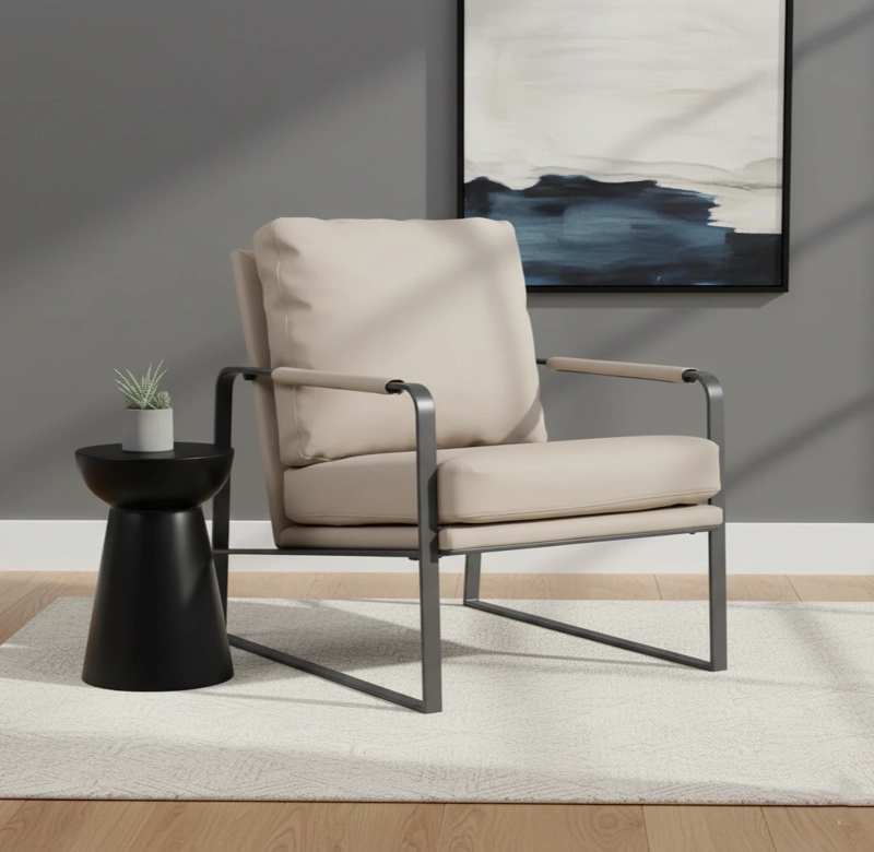 BUTACA RIPLEY HOME WEIL TAUPE - 1