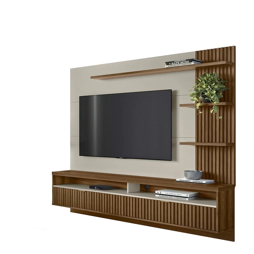 PANEL DE TV RIPLEY HOME ARARUNA OFF WHITE HASTA 65" - 5
