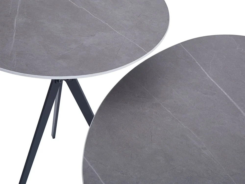 MESA DE CENTRO RIPLEY HOME SETX2 ANN METAL GRIS - 6