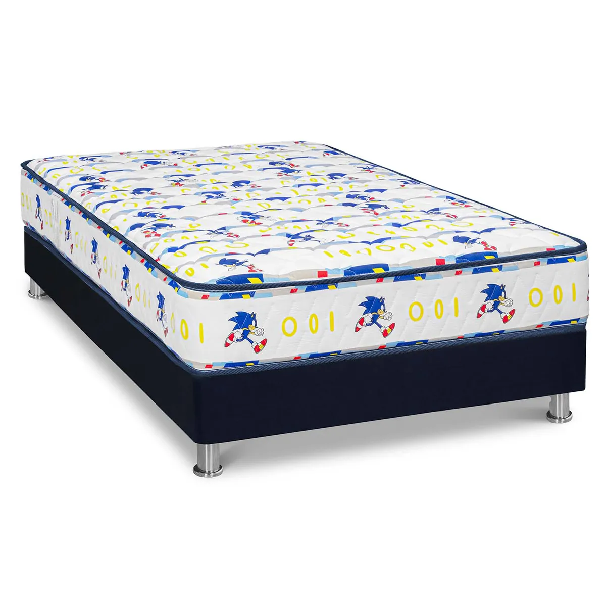 CAMA AMERICANA FORLI SONIC 1.5 PLAZAS AZUL - 2