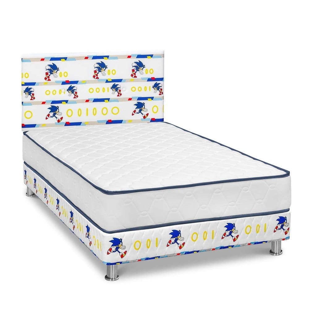 DORMITORIO AMERICANO FORLI SONIC 1.5 PLAZAS BLANCO - 1