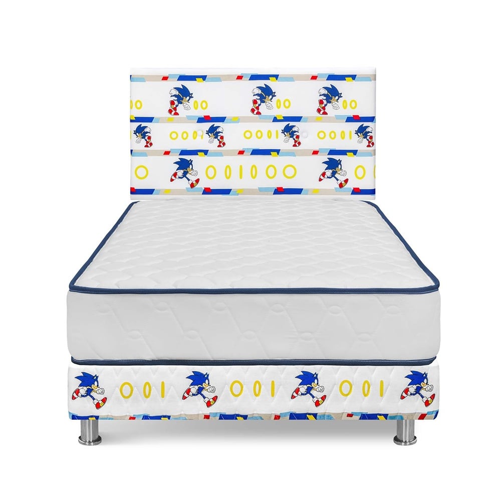 DORMITORIO AMERICANO FORLI SONIC 1.5 PLAZAS BLANCO - 2