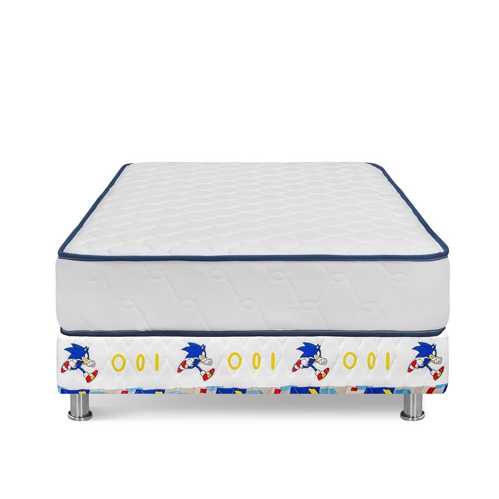 CAMA AMERICANA FORLI SONIC 1.5 PLAZAS BLANCO - 2
