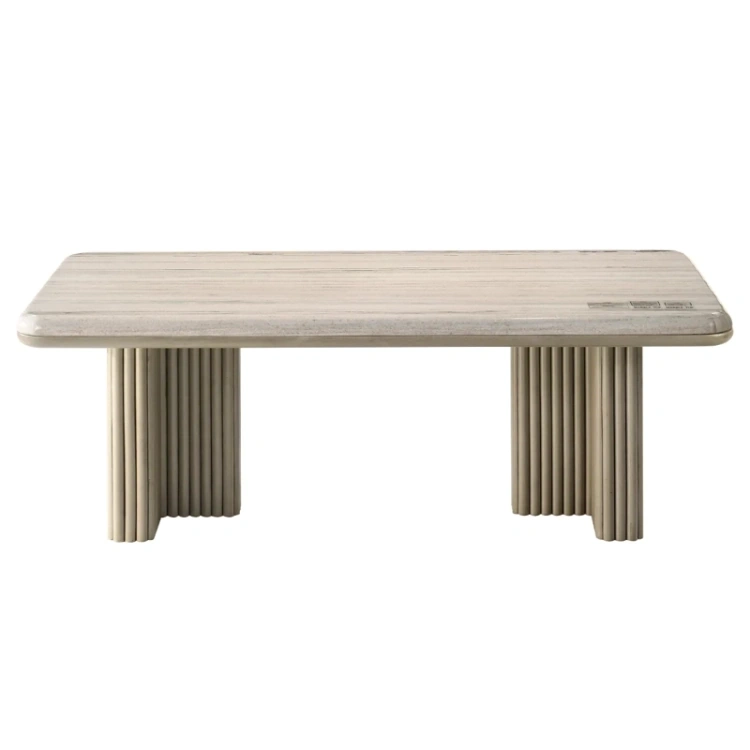 MESA CENTRO SALA MAISON LINETT CELINE BEIGE 135 X 70 CM - 3