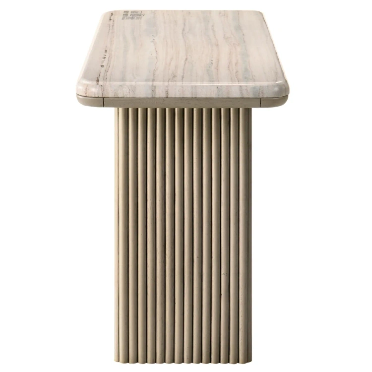 RECIBIDOR MAISON LINETT CELINE MÁRMOL BEIGE 135X50 CM - 5