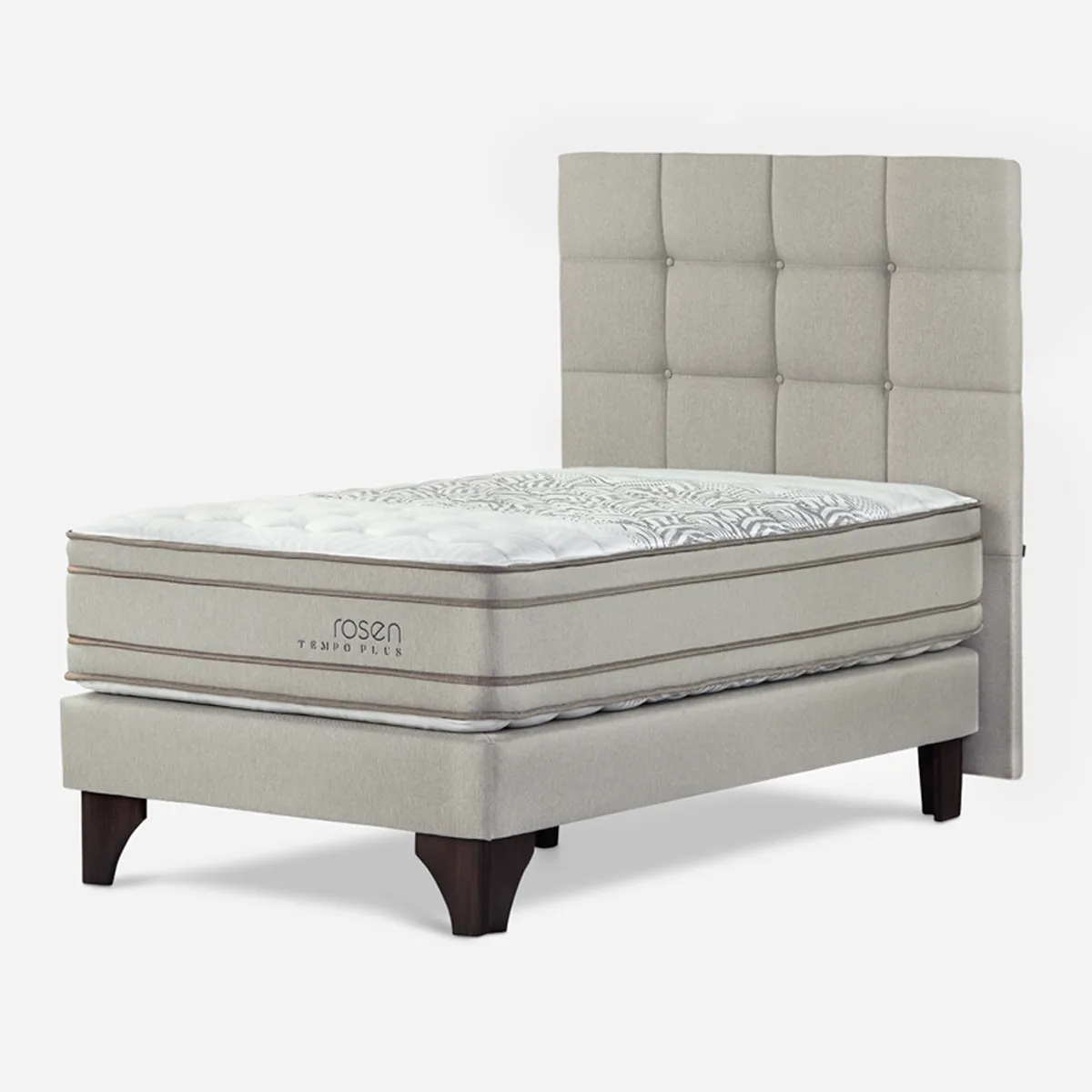 DORMITORIO EUROPEO ROSEN TEMPO PLUS 1.5 PLAZAS ISSEY - 1