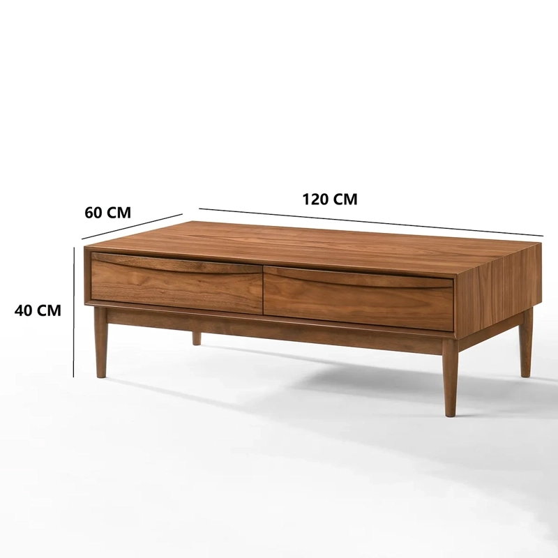 MESA CENTRO+ MESA LATERAL SALA  RIPLEY HOME CENTURY CON CAJÓN - 4