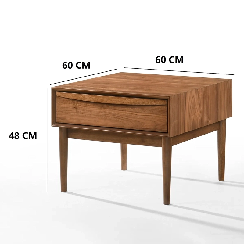 MESA CENTRO+ MESA LATERAL SALA  RIPLEY HOME CENTURY CON CAJÓN - 6
