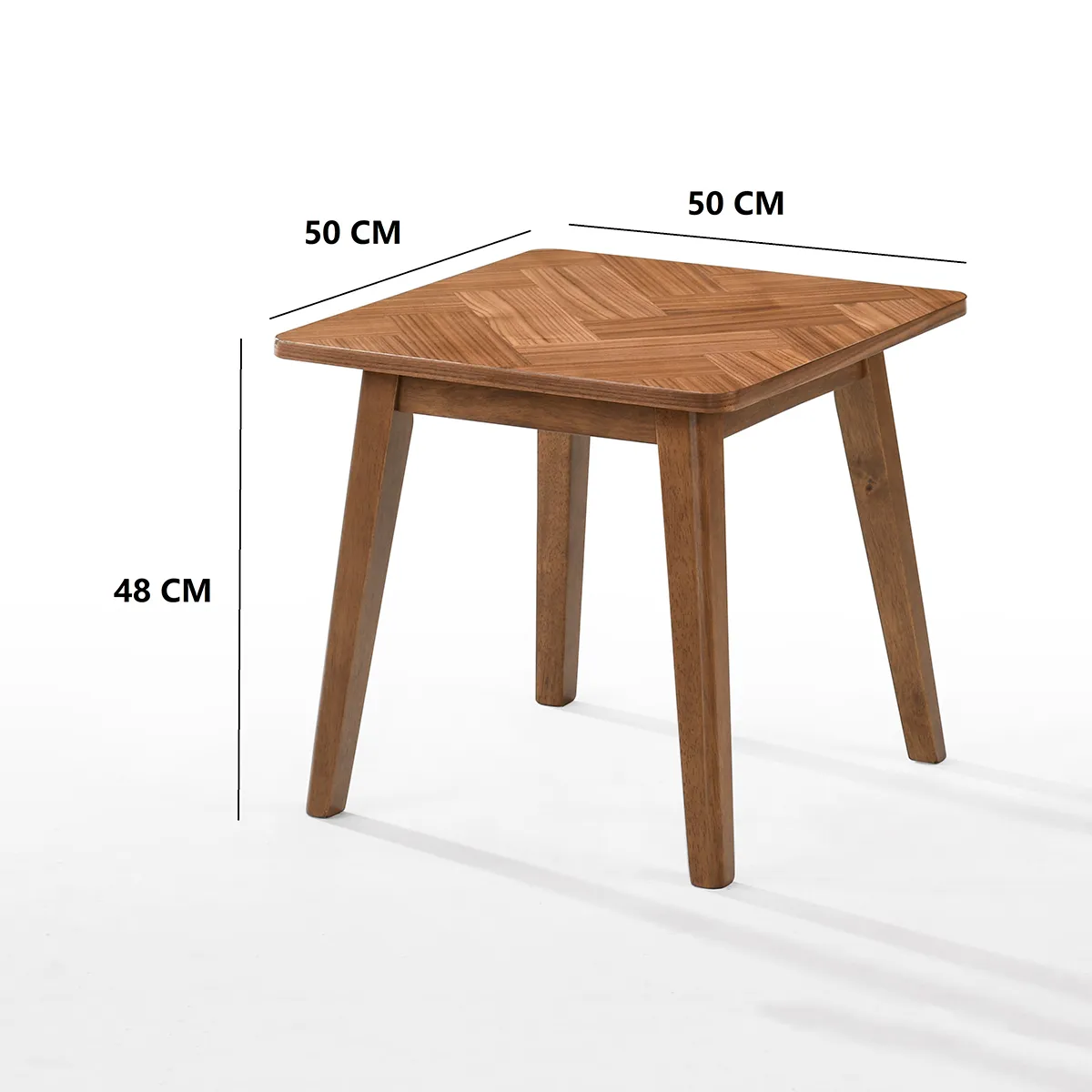 MESA CENTRO SALA RIPLEY HOME CENTURY MADERA + MESA LATERAL CHEVRON - 7