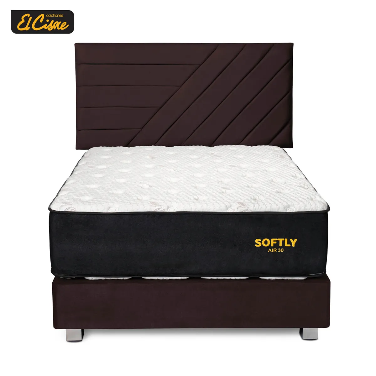 DORMITORIO AMERICANO EL CISNE STRIPES SOFTLY AIR30 1.5 PLAZAS - 2