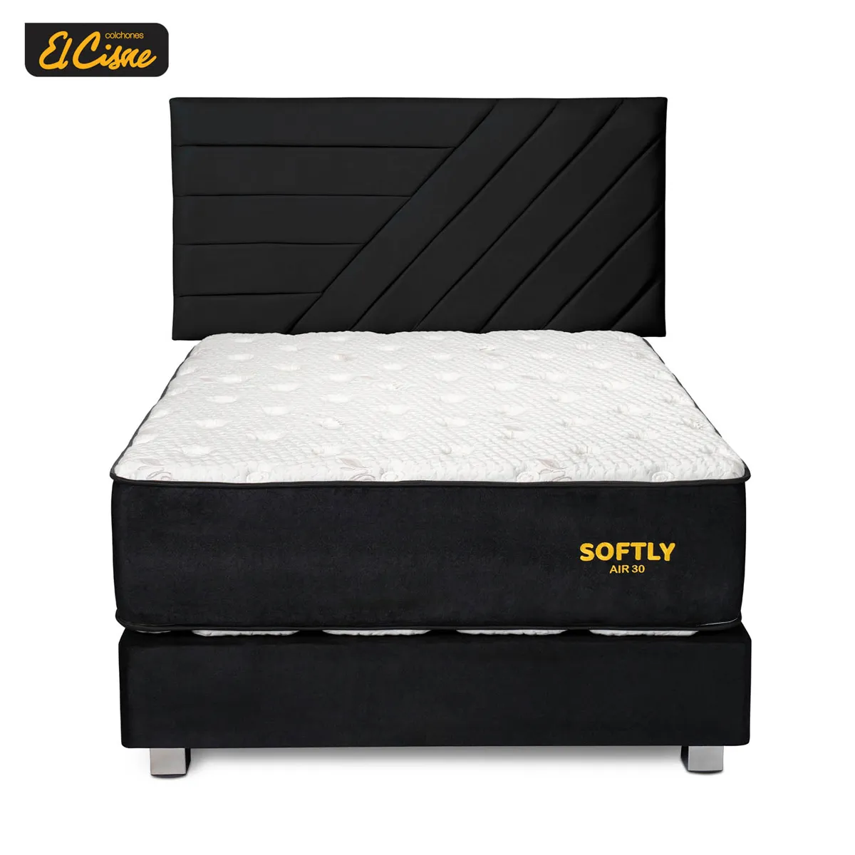 DORMITORIO AMERICANO EL CISNE STRIPES SOFTLY AIR30 2 PLAZAS - 2