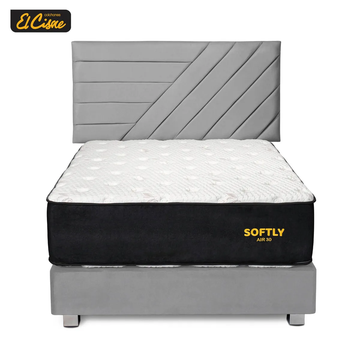 DORMITORIO AMERICANO EL CISNE STRIPES SOFTLY AIR30 2 PLAZAS - 2
