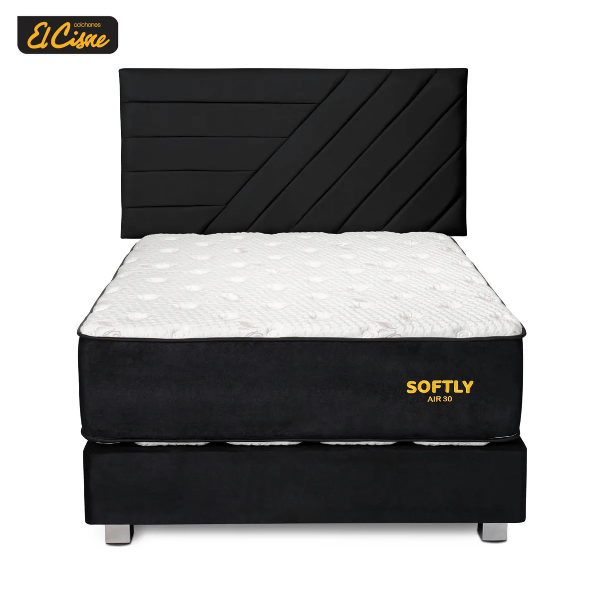 DORMITORIO AMERICANO EL CISNE STRIPES SOFTLY AIR30 KING - 2