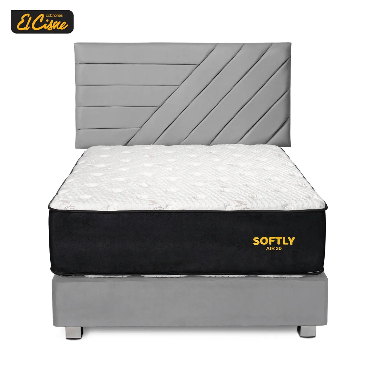 DORMITORIO AMERICANO EL CISNE STRIPES SOFTLY AIR30 KING - 2