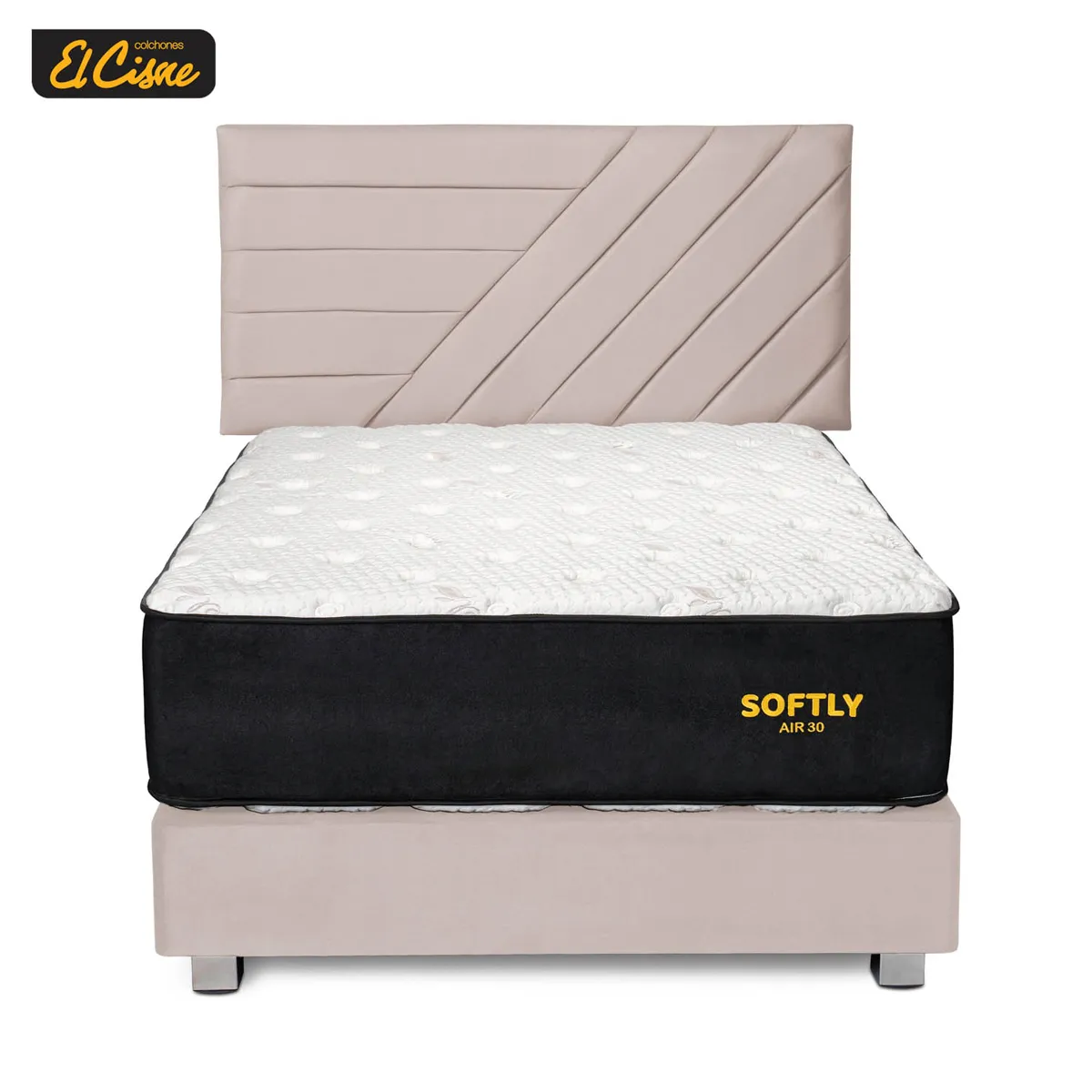 DORMITORIO AMERICANO EL CISNE STRIPES SOFTLY AIR30 KING - 2