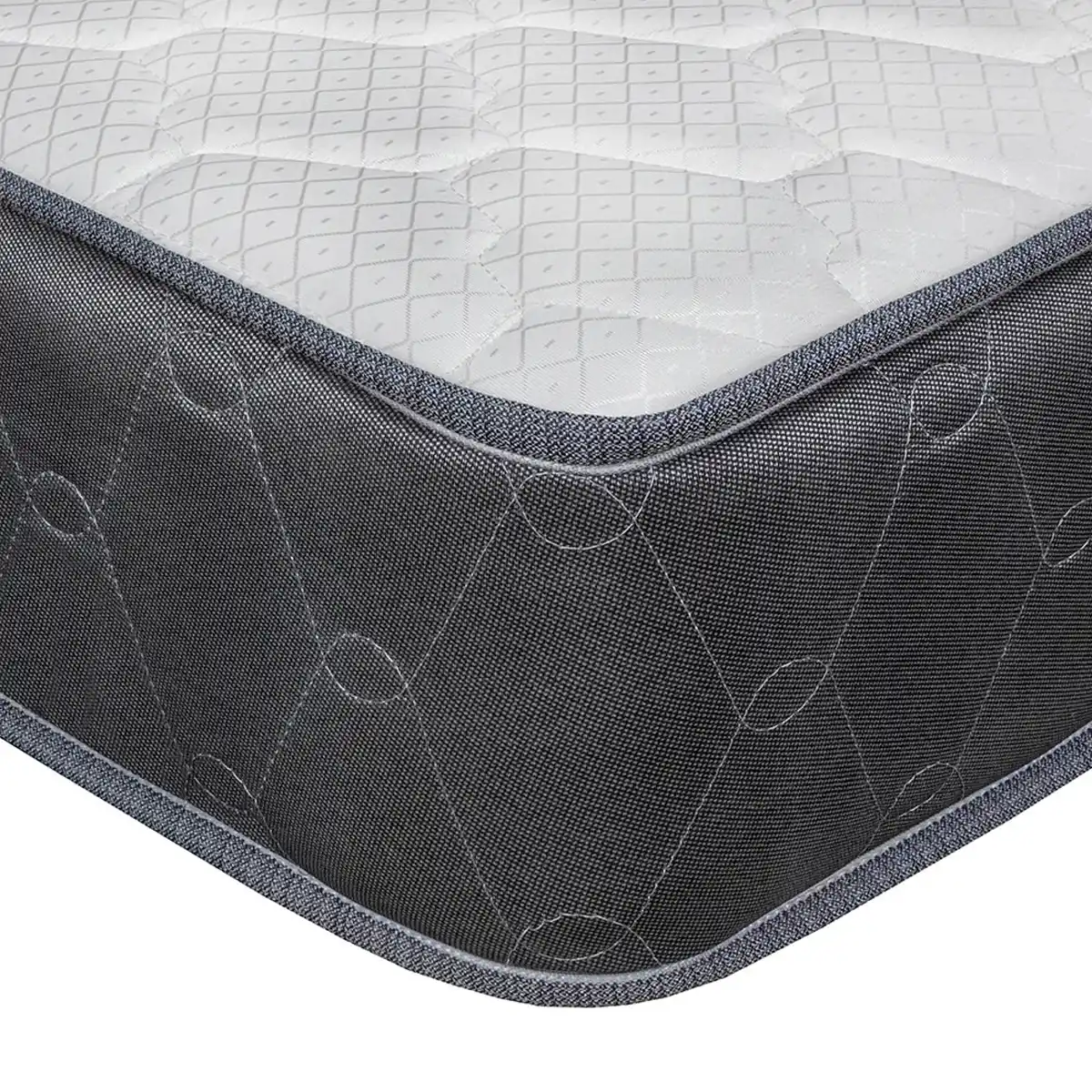 CAMA AMERICANA FORLI AQCUA 2 PLAZAS GRIS + EDREDÓN - 6