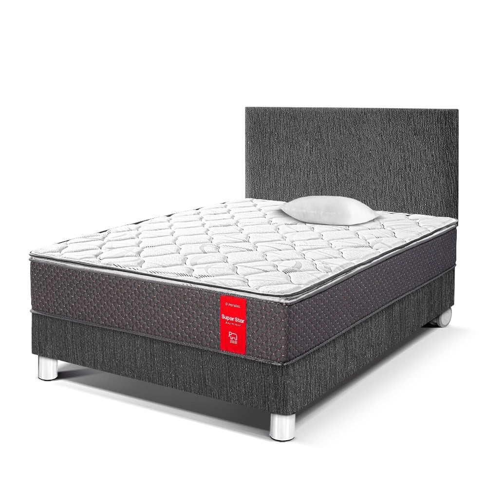 DORMITORIO AMERICANO PARAÍSO SUPER STAR 1.5 PLAZAS - 1