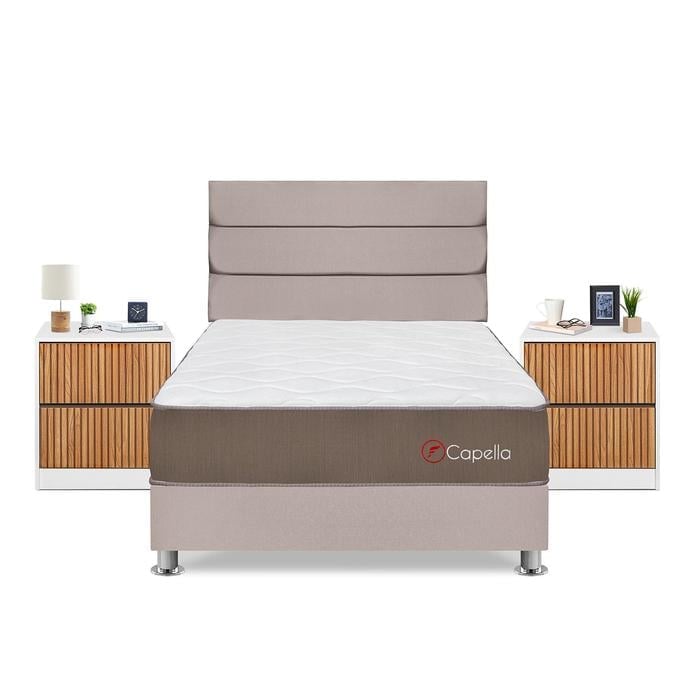 DORMITORIO AMERICANO FORLI CAPELLA 2 PLAZAS + VELADORES - 1