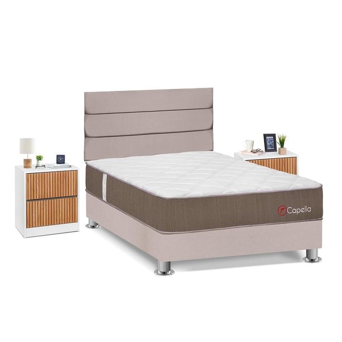 DORMITORIO AMERICANO FORLI CAPELLA 2 PLAZAS + VELADORES - 2