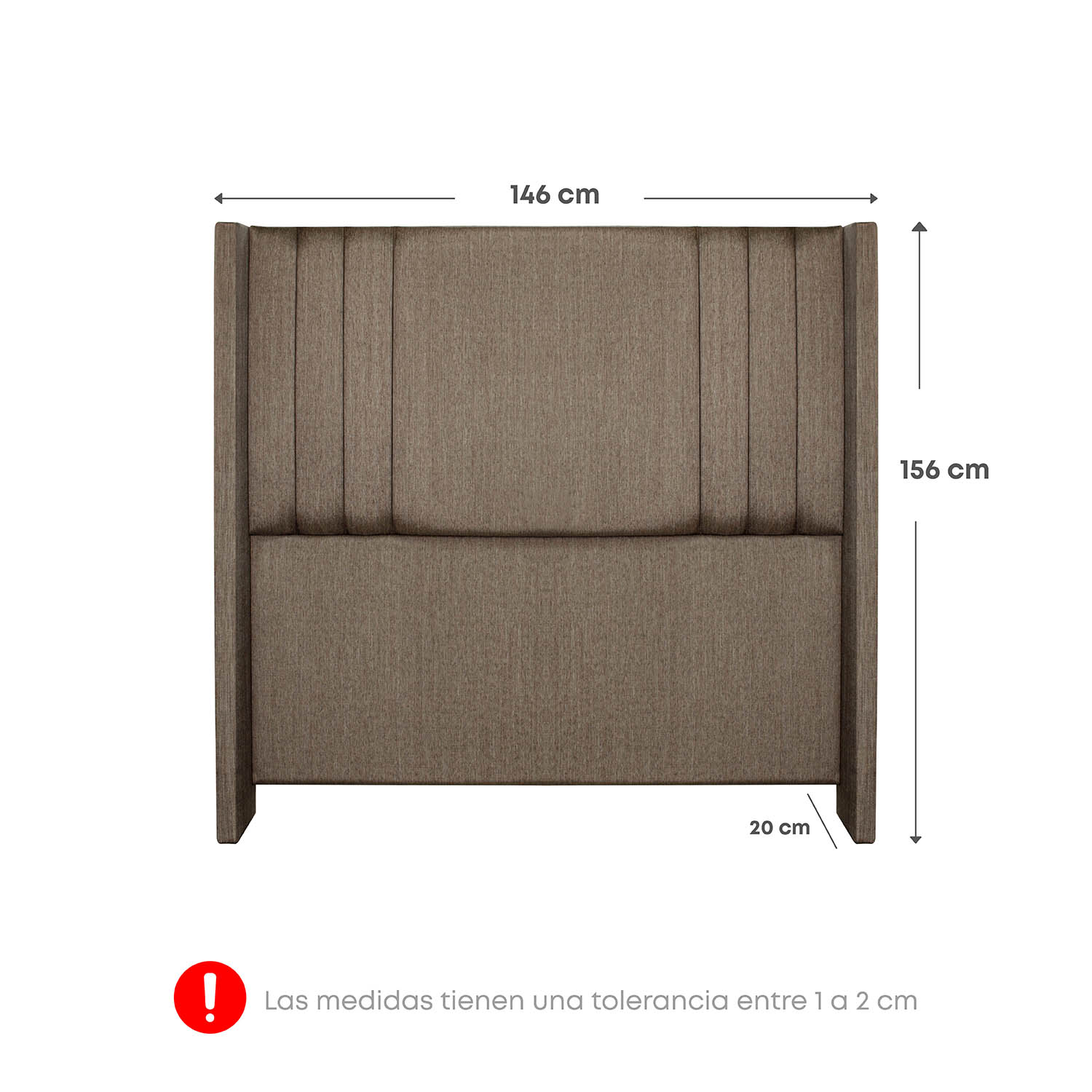 DORMITORIO AMERICANO FORLI GOLDEN 2 PLAZAS + VELADORES - 7