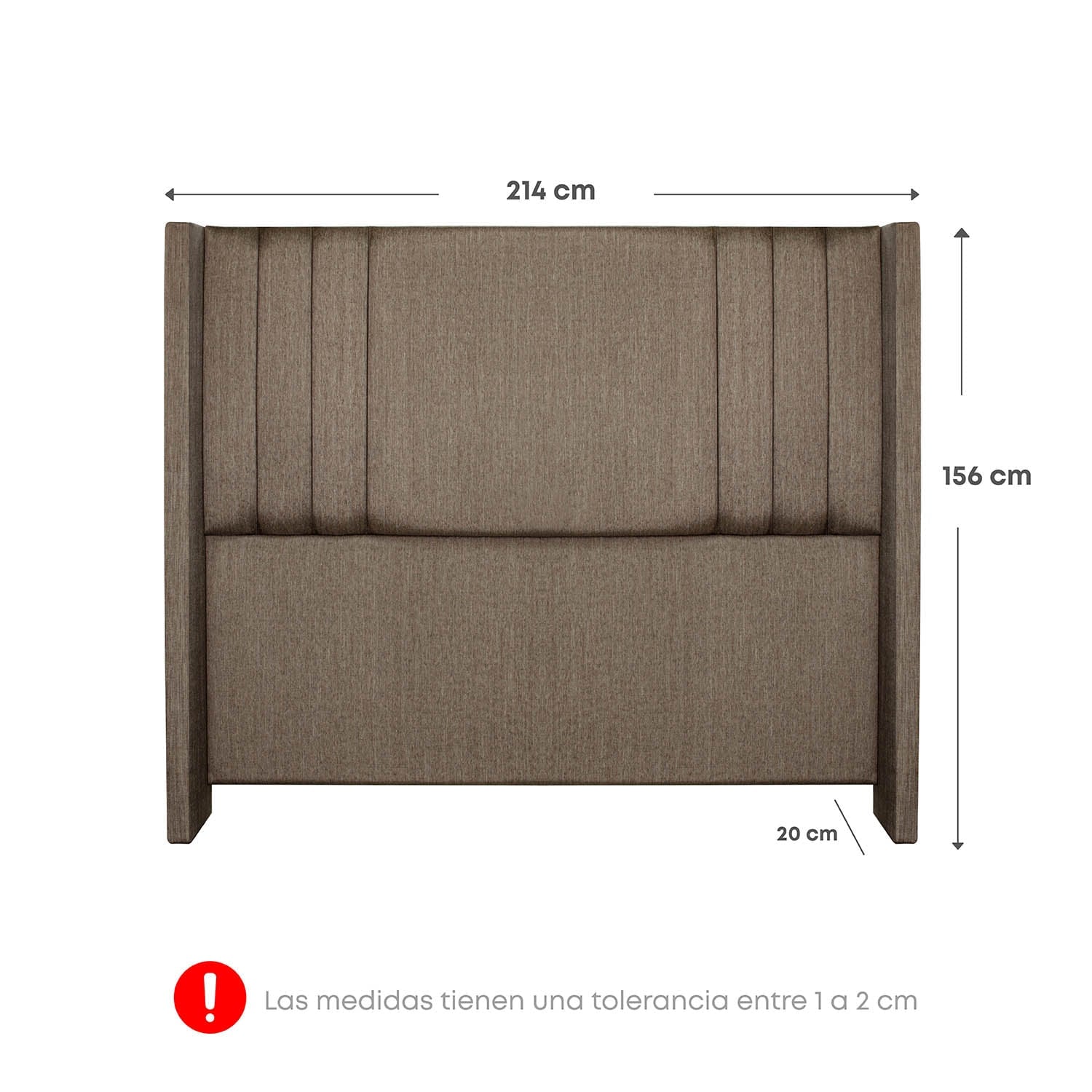 DORMITORIO AMERICANO FORLI PLATINIUM KING + VELADORES - 7