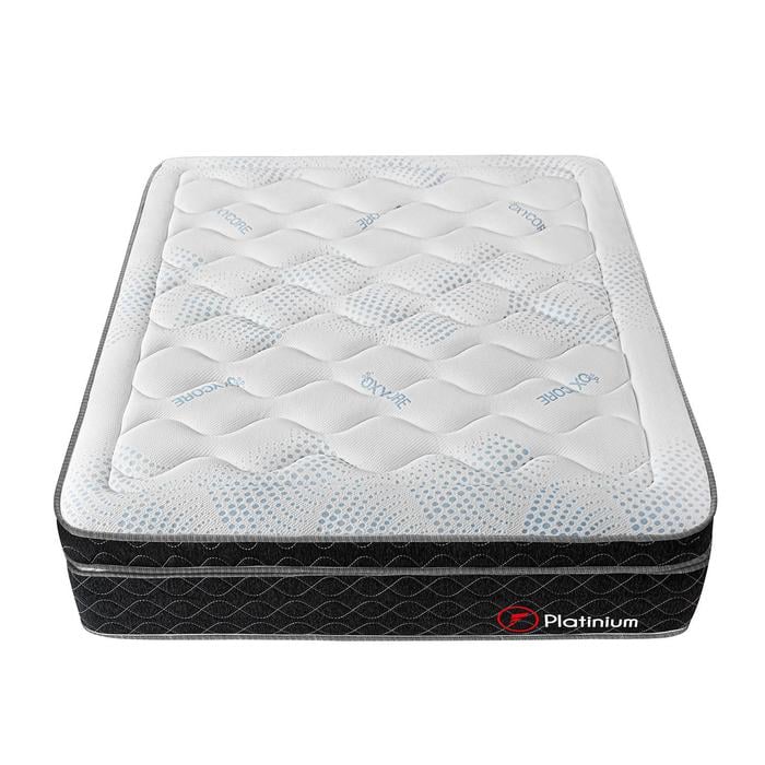 DORMITORIO AMERICANO FORLI PLATINIUM QUEEN + VELADORES - 6