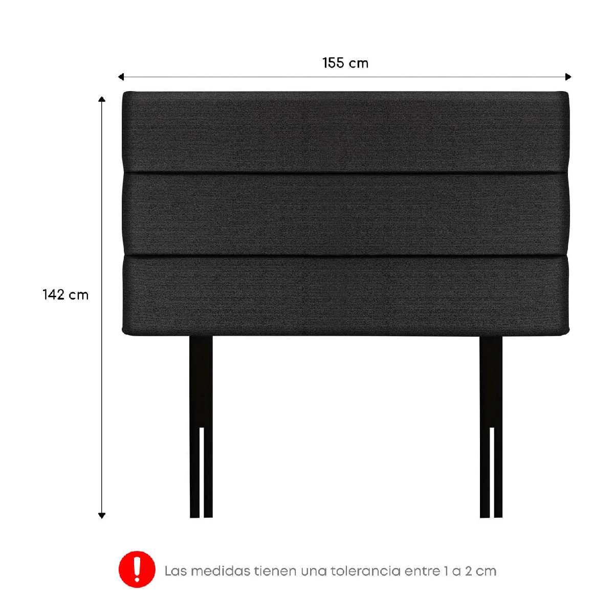 DORMITORIO FORLI POCKET QUEEN + VELADORES - 7