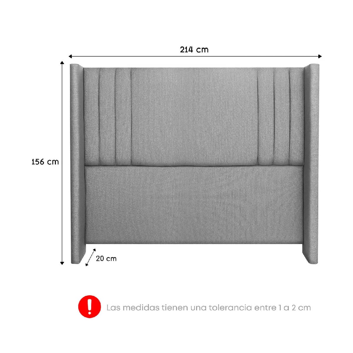 DORMITORIO FORLI PLATINIUM KING + VELADORES - 7