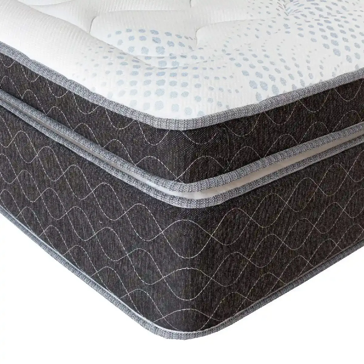 DORMITORIO FORLI PLATINIUM QUEEN + VELADORES - 4