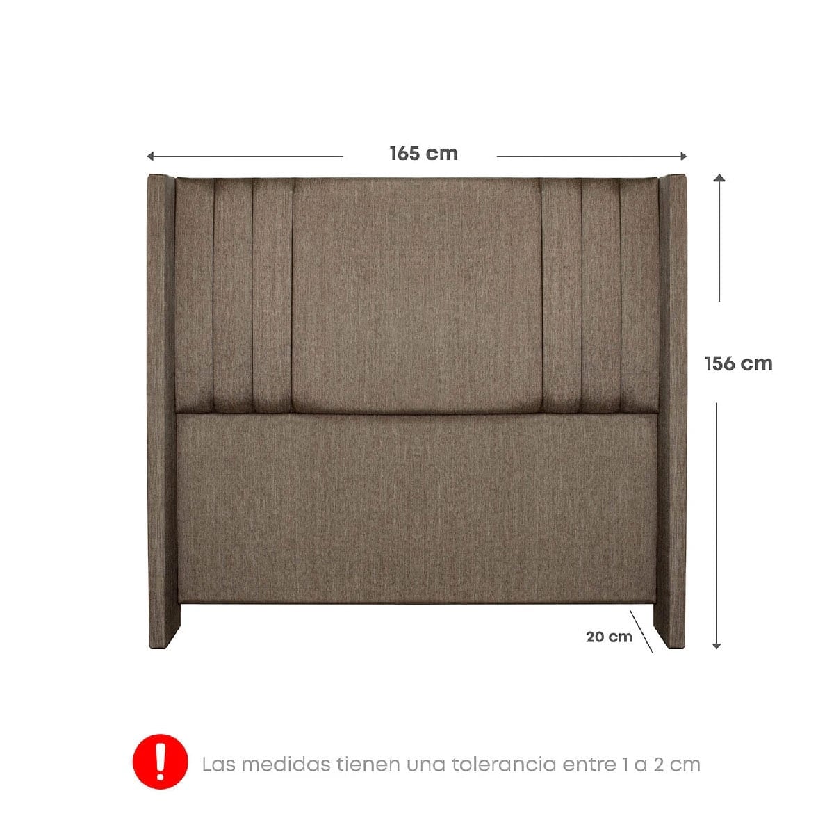 DORMITORIO FORLI PLATINIUM QUEEN + VELADORES - 7