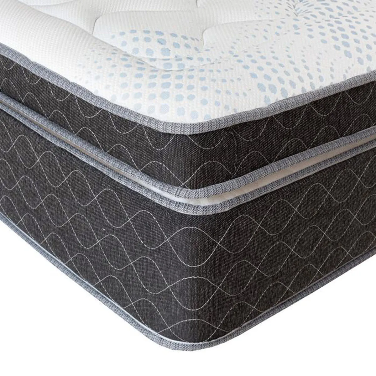 DORMITORIO FORLI PLATINIUM QUEEN + VELADORES - 4