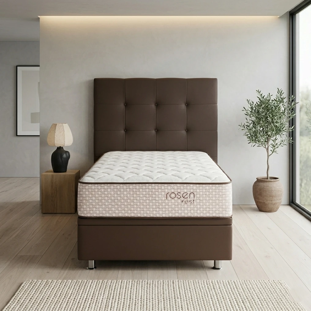 DORMITORIO BOXET ROSEN REST 1.5 PLAZAS ISSEY - 1