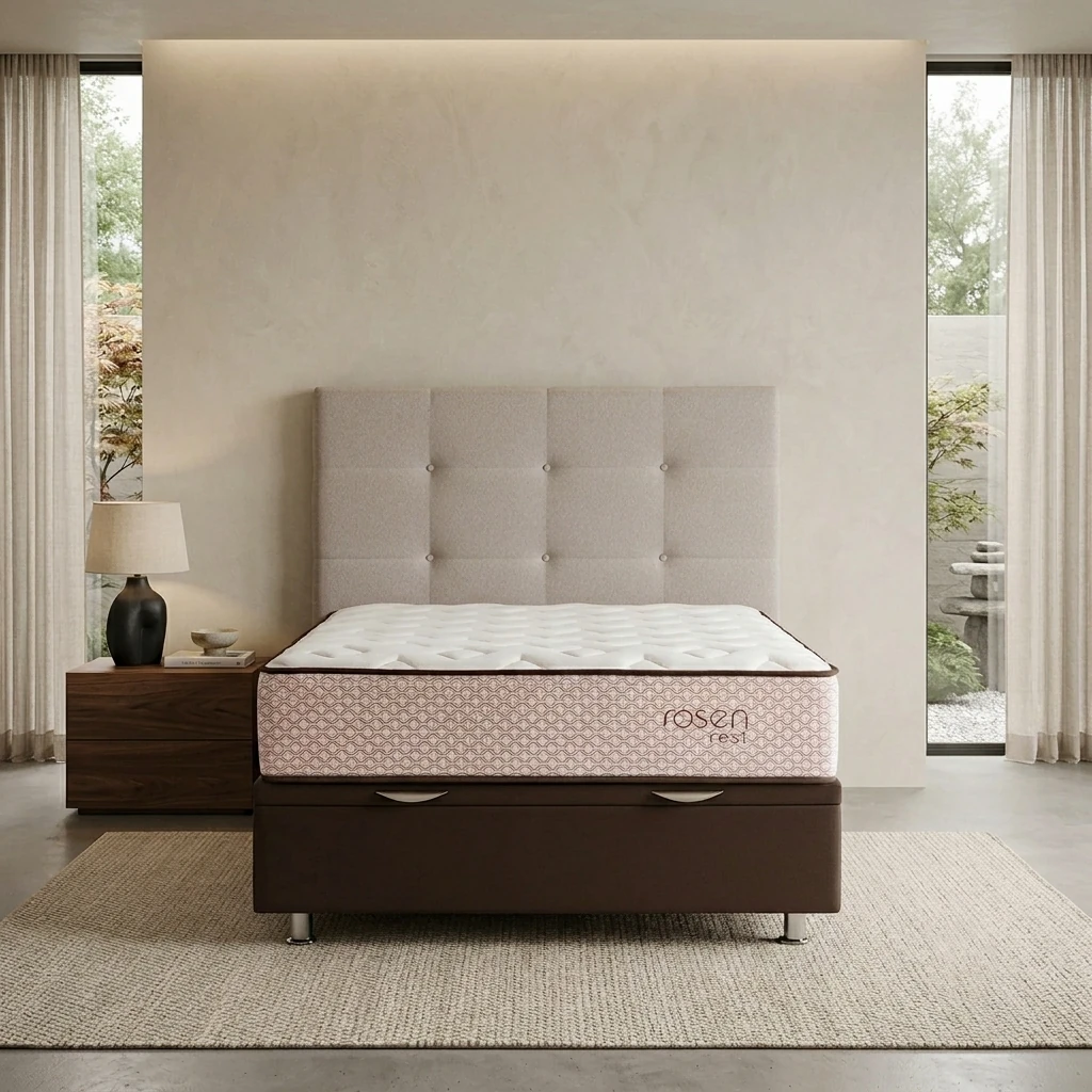 DORMITORIO BOXET ROSEN REST 2 PLAZAS ISSEY - 1