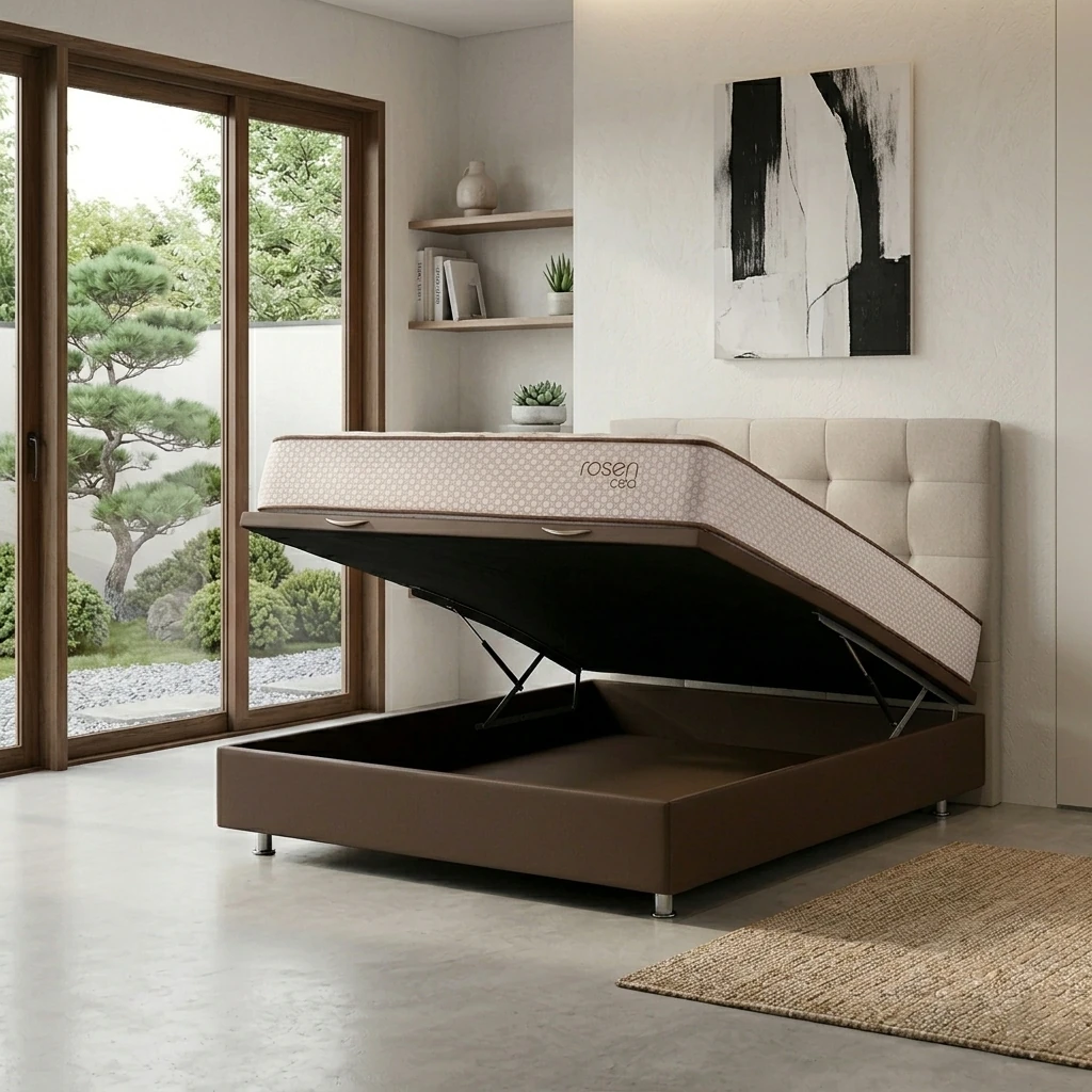 DORMITORIO BOXET ROSEN REST QUEEN ISSEY - 1